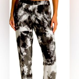 Z by Zella Girls Black & White Tie Dye Joggers